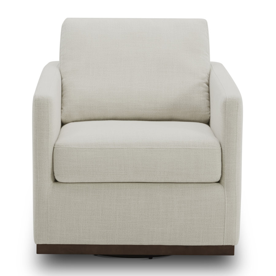 Bobbi Upholstered Swivel Armchair